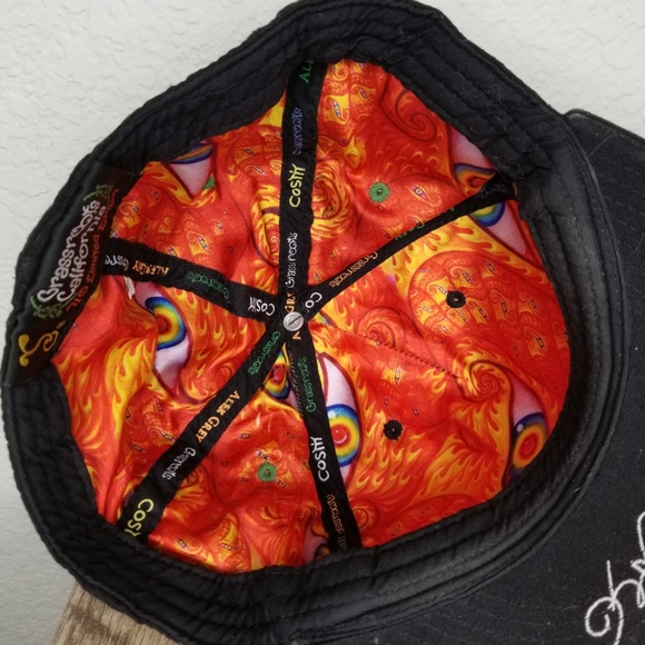 Grassroots Hat Alex Grey Chapel Of Sacred Mirrors - Picture 8 of 8